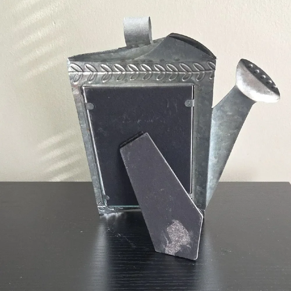 Sonoma Silver Watering Can Picture Frame